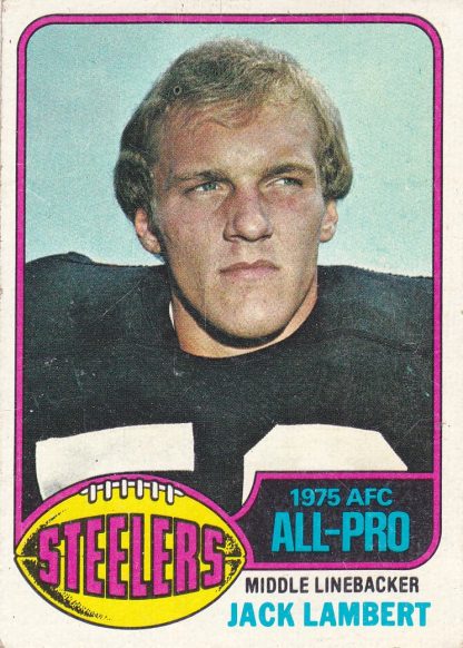 1976 Topps #200 Jack Lambert RC ROOKIE Steelers