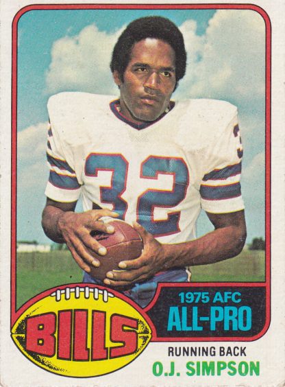 1976 Topps #300 O.J. Simpson