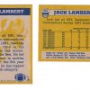 Lot of 2 - 1982 Topps Jack Lambert Card 213 & Card 214 - Image 2