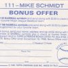 Lot Of 4- 1982 & 1985 Topps Mike Schmidt Baseball Stickers 3, 74, 123, 111 - Image 10