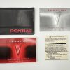 1999 Pontiac Grand Prix Owners Manual, Case, Warranty Information (Very good)
