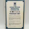 1986 Oldsmobile Cutlass Ciera / Cruiser Manual, Supplement, Warranty, Maintenance - Image 7