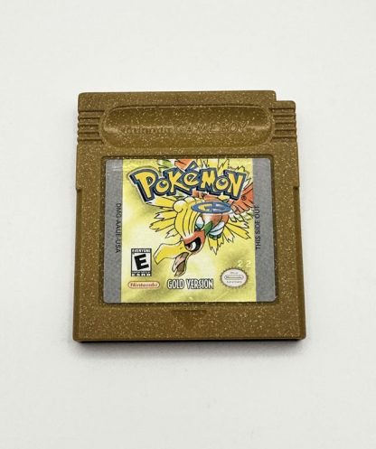 Pokemon Gold Version - Authentic *NEW BATTERY* w/ Save Game