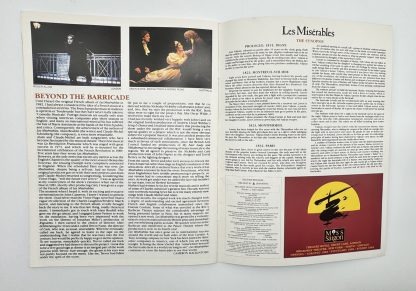 Les Miserables Playbill & Souvenir Brochure and Synopsis 1993 - Imperial Theater NYC - Image 11