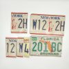 Over 12 Partial Vintage License Plates For Crafting! - Image 2