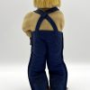 Vintage 1940 Flexo Toys Wonderflex Bendy Doll W/ Tag - 11" Tall - New York - Rare Find - Image 5