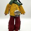 Vintage 1940 Flexo Toys Wonderflex Bendy Indian Girl Doll W/ Tag - 11.5" Tall - New York - Rare Find