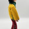 Vintage 1940 Flexo Toys Wonderflex Bendy Indian Boy Doll W/ Tag - 11.5" Tall - New York - Rare Find - Image 4