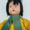 Vintage 1940 Flexo Toys Wonderflex Bendy Indian Boy Doll W/ Tag - 11.5" Tall - New York - Rare Find - Image 9