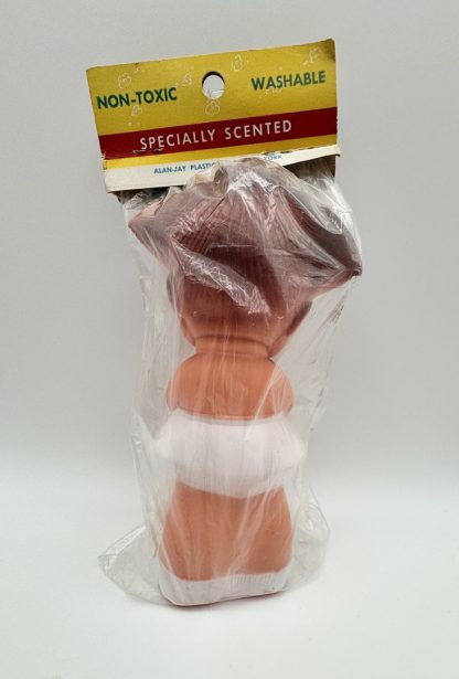 Vintage 1950's  Alan Jay Nurse Kewpie Rubber Squeaky Doll - Mint in original packing - Image 2