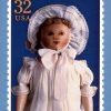 Vintage - Classic American Dolls USPS Postcard & Stamp Set (1996 - Complete In Box) - Image 22