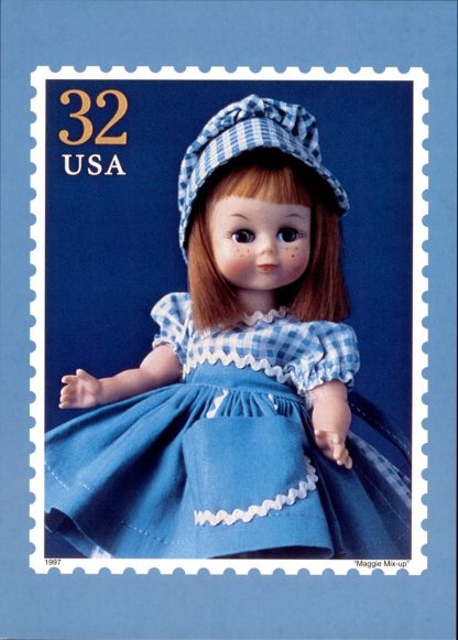 Vintage - Classic American Dolls USPS Postcard & Stamp Set (1996 - Complete In Box) - Image 25