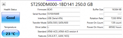 SEAGATE 250GB - ST250DM000-1BD141 - Image 4