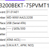 WD SCORPIO BLACK WD3200BEKT-75PVMT1 320GB 7200RPM SATA-2 2.5" HDD - Image 2