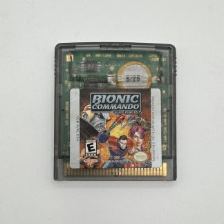 Bionic Commando Elite Forces (Nintendo, Game Boy Color GBC) Authentic Tested Saves - NEW BATTERY!