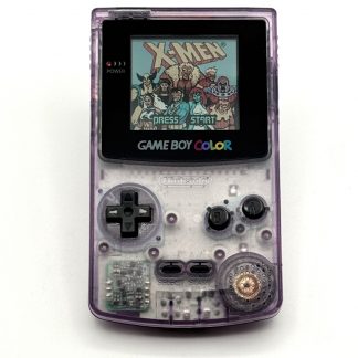 Nintendo Game Boy Color - ATOMIC PURPLE - New Screen Lens - 100% Working