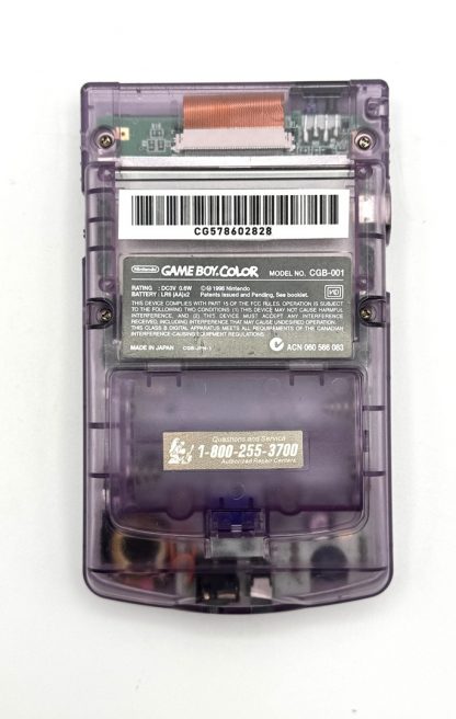 Nintendo Game Boy Color - ATOMIC PURPLE - New Screen Lens - 100% Working - Image 2