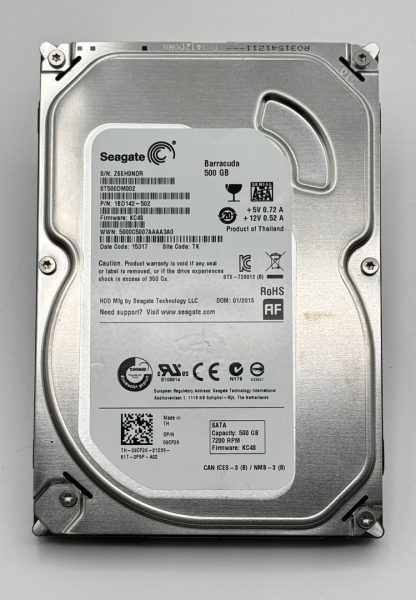 Seagate Barracuda 500GB ST500DM002-1BD142