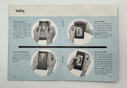 KODAK TOURIST II (F/4.5 ANASTON IN KODAMATIC) INSTRUCTION BOOK, 1953 - Image 2