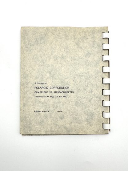 Vintage Polaroid Coolectible Photo Album For Land Camera Prints Holds 16 Prints - Image 4