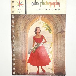 Kodak 1968 Color Photography Outdoors Publication E-75 Book Guide Manual 2nd Ed