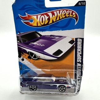 Hot Wheels '70 Plymouth Superbird, Purple, 2012 Muscle Mania - Mopar