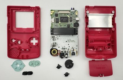 Nintendo Game Boy Color - Berry Red CGB-001 - New Screen Lens - 100% Working! - Image 3