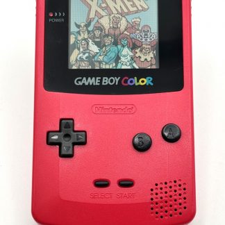 Nintendo Game Boy Color - Berry Red CGB-001 - New Screen Lens - 100% Working!