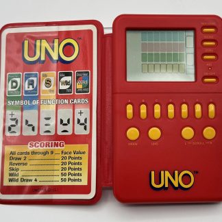 Vintage Radio Shack 60-2483 Electronic handheld UNO game - Tested Working - Near Mint