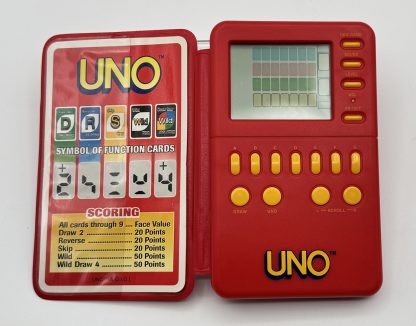 Vintage Radio Shack 60-2483 Electronic handheld UNO game - Tested Working - Near Mint