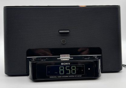 Sony ICF-CS15iP Dream Machine Speaker Dock Clock Radio - iPod/iPhone/iPad - Tested (30-Pin connector)