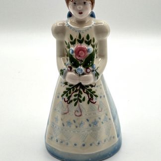 2003 Bells & Beaus by Heinrich for Demdaco - With Flowers, Dangling Clapper Legs