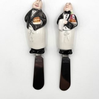 Mud Pie / Tracy Flickinger - Butler - Waiter Butter Knife Set