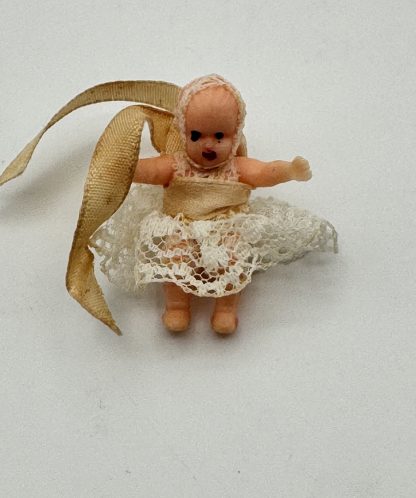 Vintage Miniature Baby Dolls - Lot of 7 - Sweet Charm - Handmade Dresses - Nostalgic Collectible - Image 5