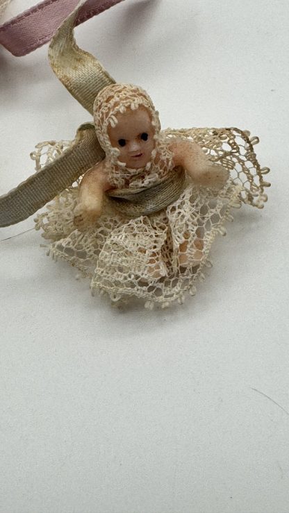 Vintage Miniature Baby Dolls - Lot of 7 - Sweet Charm - Handmade Dresses - Nostalgic Collectible - Image 7