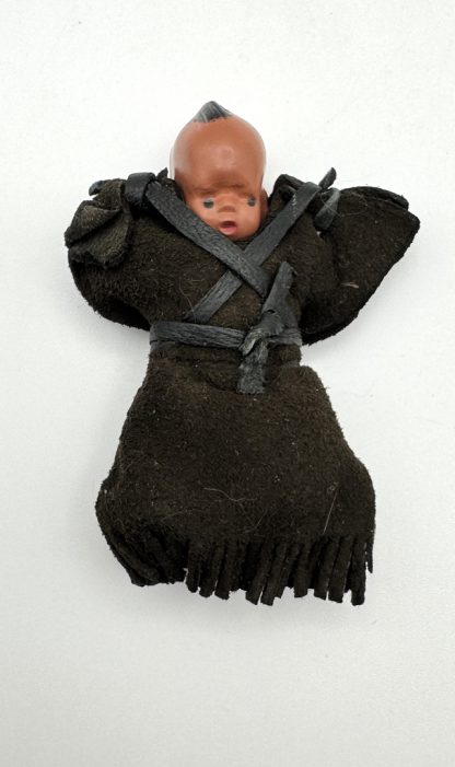 Vintage Hong Kong Plastic Dolls - Lot of 3 - Native American/Alaskan Inspired - Unique Collectible - Image 6