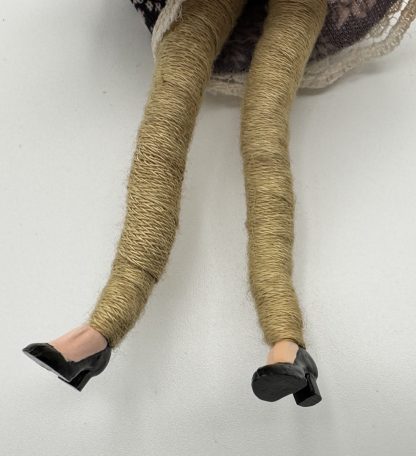 Vintage Family of 5 Dolls - Mom, Dad, Brother & Sisters - Unique Construction - Charming Collectible - Image 2