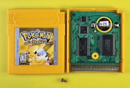 Pokemon Yellow Version (Game Boy, 1999) Authentic *NEW BATTERY* w/ Save Game - Image 3