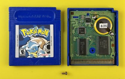 Pokemon Blue (Game Boy Color, 1998) Authentic *NEW BATTERY* w/ Save Game (Copy) - Image 5