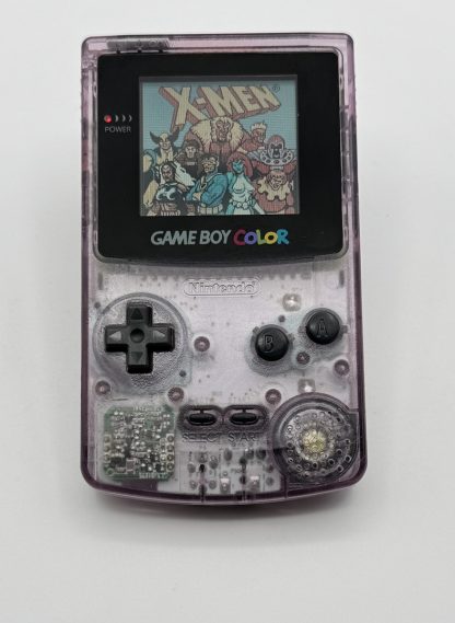 Nintendo Game Boy Color - ATOMIC PURPLE - New Screen Lens - 100% Working