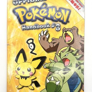 The Official Pokemon Handbook #3 Scholastic ISBN 0-439-317-47-9