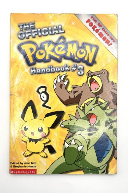 The Official Pokemon Handbook #3 Scholastic ISBN 0-439-317-47-9