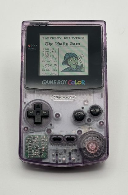 Nintendo Game Boy Color - ATOMIC PURPLE - 100% Working