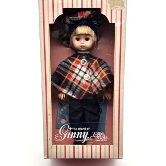 Vintage 1978 Vogue Dolls The World of Ginny 8" Doll - Plaid Outfit - Original Box - Complete 301933