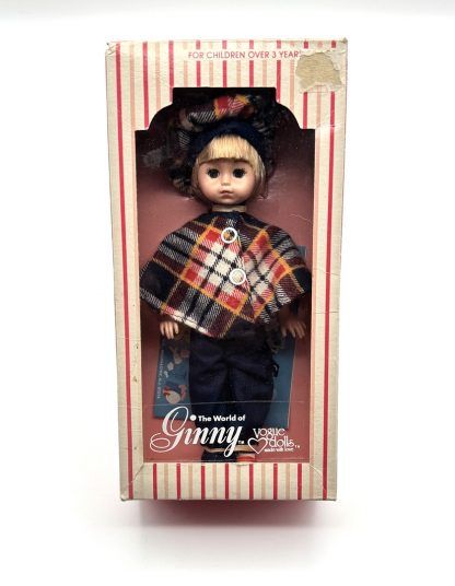 Vintage 1978 Vogue Dolls The World of Ginny 8" Doll - Plaid Outfit - Original Box - Complete 301933