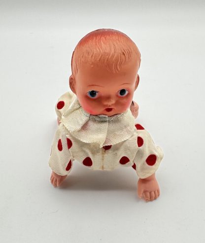 Vintage 1950s Japanese Wind-Up Crawling Baby Dolls - Set of 2 - Working! - Image 5