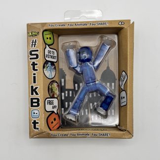 Stickbot Poseable Action Figures Animation - NEW IN BOX - Blue Man