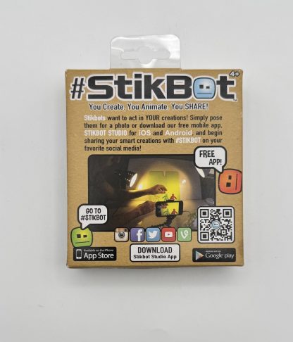 Stickbot Poseable Action Figures Animation - NEW IN BOX - Blue Man - Image 2