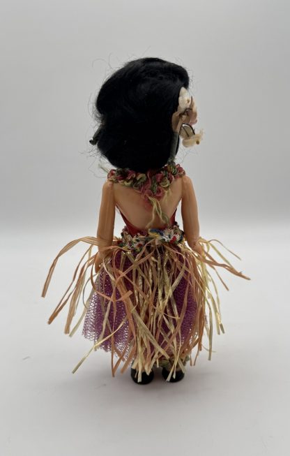 Vintage 1960s Hula Dancer Doll - Rare Hawaiian Collectible - Made in Japan/Hong Kong - Jointed Limbs! - Image 2