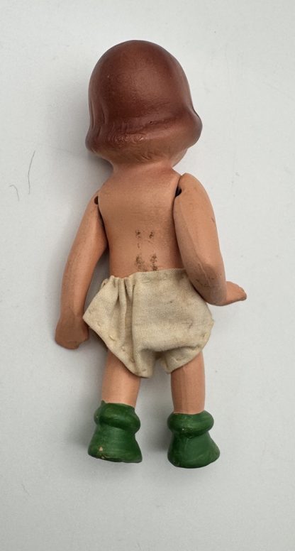 Vintage 1950s Jointed Baby Doll – Painted Composition / Early Material – 5” Tall - Image 5